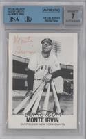 Series 1 - Monte Irvin [JSA Certified Encased by BGS]