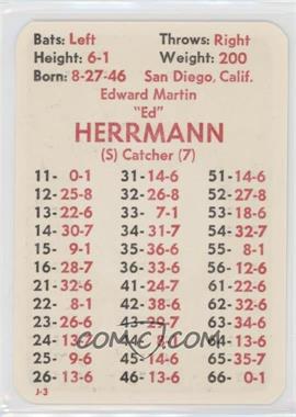 1977 APBA Baseball 1976 Season - [Base] #_EDHE - Ed Herrmann
