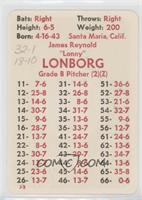 Jim Lonborg [Poor to Fair]