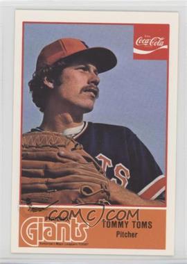 1977 Cramer Pacific Coast League - [Base] #81 - Tommy Toms [Good to VG‑EX]