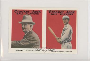 1977 Dover Classic Baseball Cards Reprints - [Base] - Panels #CCRS - Charles Comiskey, Ray Schalk [Noted]