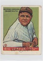 Babe Ruth (1933 Goudey 181) [Poor to Fair]