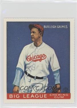 1977 Dover Classic Baseball Cards Reprints - [Base] #_BUGR.2 - Burleigh Grimes (1933 Goudey)