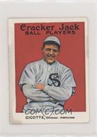 Ed Cicotte (1915 Cracker Jack) [Poor to Fair]