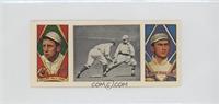 Eddie Collins, Frank Baker, Nap Lajoie (Hassan Triple Folder)