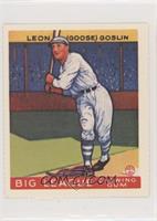 Goose Goslin (1933 Goudey 168) [Good to VG‑EX]