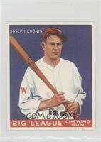 Joe Cronin (1933 Goudey 63 Green Back)