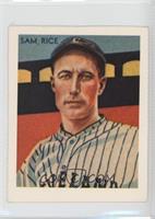 Sam Rice (1934-36 National Chicle Diamond Stars R327)