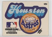 Houston Astros (White Background) [Poor to Fair]