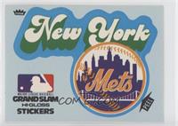 New York Mets (Blue Backgound)