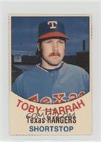 Toby Harrah [Noted]