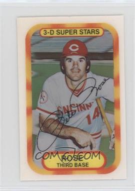 1977 Kellogg's 3-D Super Stars - [Base] #20 - Pete Rose