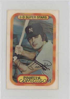 1977 Kellogg's 3-D Super Stars - [Base] #48 - Lou Piniella [Poor to Fair]