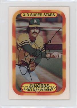 1977 Kellogg's 3-D Super Stars - [Base] #51 - Rollie Fingers