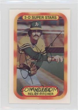 1977 Kellogg's 3-D Super Stars - [Base] #51 - Rollie Fingers