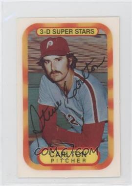 1977 Kellogg's 3-D Super Stars - [Base] #57 - Steve Carlton