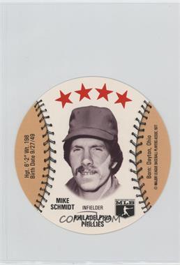 1977 MSA Discs - [Base] - Detroit Caesars Slo-Pitch #_MISC - Mike Schmidt