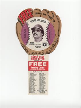 1977 MSA Discs - [Base] - Pepsi-Cola #34.1 - Reggie Jackson (Purple) [Good to VG‑EX] - Courtesy of COMC.com