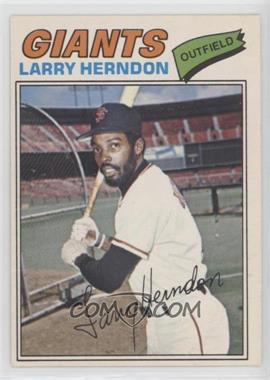 1977 O-Pee-Chee - [Base] #169 - Larry Herndon