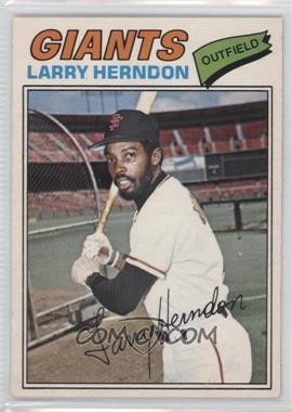 1977 O-Pee-Chee - [Base] #169 - Larry Herndon