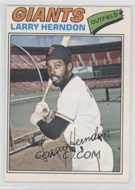 1977 O-Pee-Chee - [Base] #169 - Larry Herndon