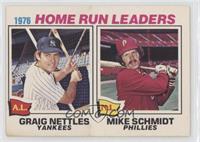 1976 Home Run Leaders (Graig Nettles, Mike Schmidt)