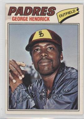 1977 O-Pee-Chee - [Base] #218 - George Hendrick