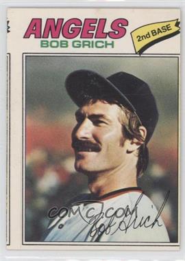 1977 O-Pee-Chee - [Base] #28 - Bob Grich [Noted]