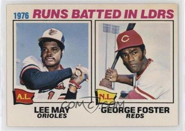 1977 O-Pee-Chee - [Base] #3 - George Foster, Lee May