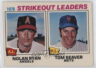 1977 O-Pee-Chee - [Base] #6 - Nolan Ryan, Tom Seaver