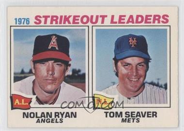 1977 O-Pee-Chee - [Base] #6 - Nolan Ryan, Tom Seaver