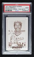 Dave Winfield (Type I - 2 Bats on Shoulder) [PSA 9 MINT]