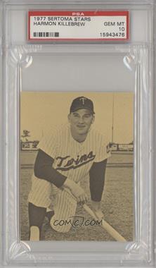 1977 Sertoma Stars - [Base] - Ad Back #_HAKI - Harmon Killebrew [PSA 10 GEM MT]