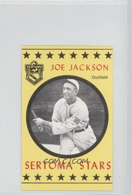 1977 Sertoma Stars - [Base] - Puzzle Back #_JOJA - Joe Jackson