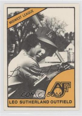 1977 TCMA Minor League - [Base] #0273 - Leo Sutherland