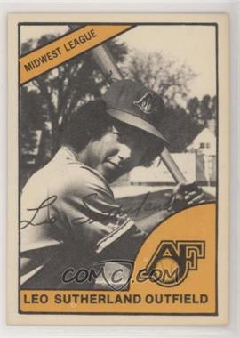 1977 TCMA Minor League - [Base] #0273 - Leo Sutherland