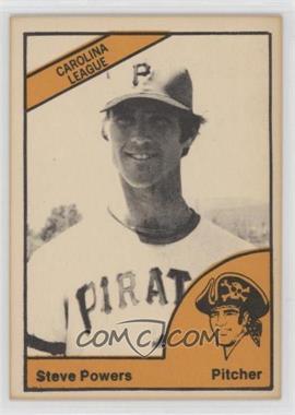 1977 TCMA Minor League - [Base] #0382 - Steve Powers