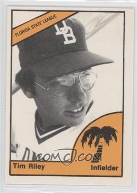 1977 TCMA Minor League - [Base] #0409 - Tim Riley