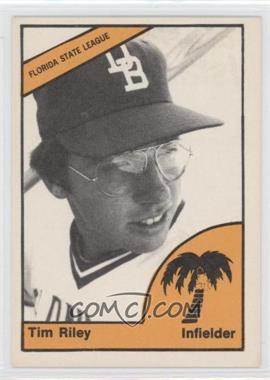 1977 TCMA Minor League - [Base] #0409 - Tim Riley