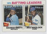 League Leaders - George Brett, Bill Madlock [Good to VG‑EX]