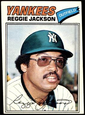 1977 Topps - [Base] #10 - Reggie Jackson [GOOD]