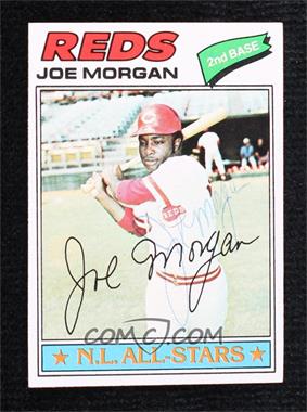 1977 Topps - [Base] #100 - Joe Morgan [JSA Certified COA Sticker]