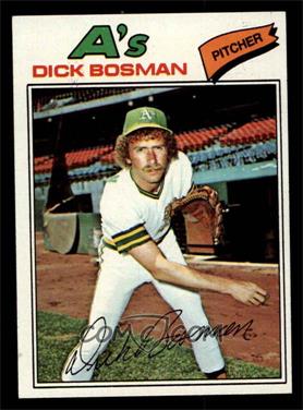 1977 Topps - [Base] #101 - Dick Bosman [EX]