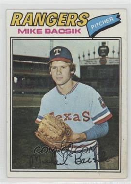 1977 Topps - [Base] #103 - Mike Bacsik