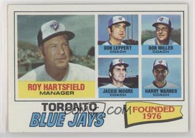 1977 Topps - [Base] #113 - Toronto Blue Jays Coaches Team Checklist (Roy Hartsfield, Don Leppert, Bob Miller, Jackie Moore, Harry Warner)