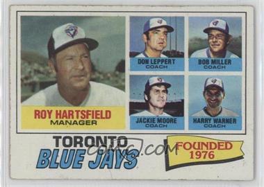 1977 Topps - [Base] #113 - Toronto Blue Jays Coaches Team Checklist (Roy Hartsfield, Don Leppert, Bob Miller, Jackie Moore, Harry Warner)