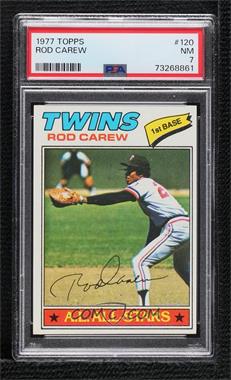 1977 Topps - [Base] #120 - Rod Carew [PSA 7 NM]