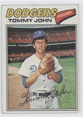 1977 Topps - [Base] #128 - Tommy John [Good to VG‑EX]