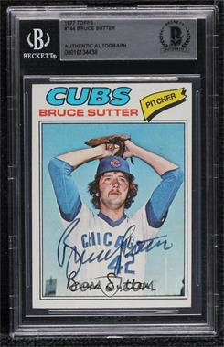 1977 Topps - [Base] #144 - Bruce Sutter [BAS BGS Authentic]