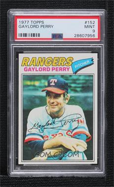 1977 Topps - [Base] #152 - Gaylord Perry [PSA 9 MINT]